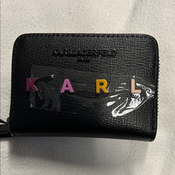 Karl Lagerfeld Black Wallet - Picture 1 of 13